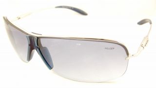 New Police Mod 2761 Col 579Y Sunglasses Chrome Frames Gradient