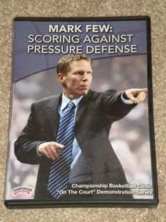 Basketball Coaching DVD Mark Few Scoring Against Pressure Defense