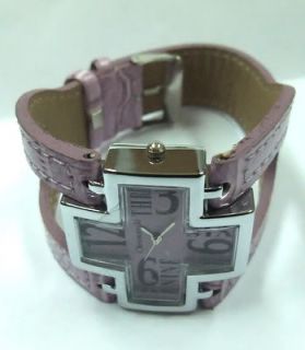 Purple RARE Men Lady Chronovski Cross Watches ROG519