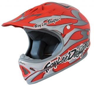 Troy Lee Designs D2 Carbon   Inferno Carbon Red