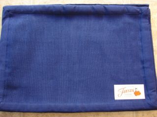  Table Linens New with Tags Cobalt Blue Set of 6 Placemats