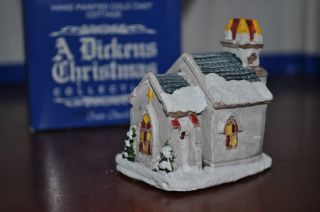 Dickens Christmas Carol Cottage Collection 1988 Town Church