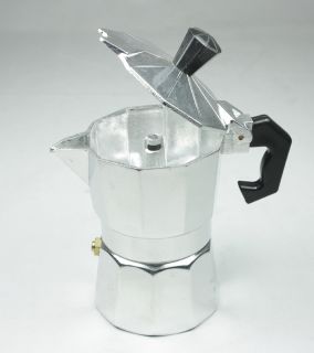 Italian Espresso Coffee Maker Aluminum Moka Pot 3 Cup