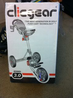 Clicgear 3 0 Push Cart NEW