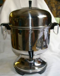  L1360, 12 26 cupFarber Ware stainless steel coffee urn percolator