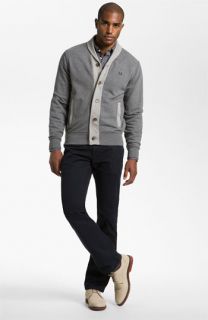 Fred Perry Cardigan & Sport Shirt, Grown & Sewn Twill Pants