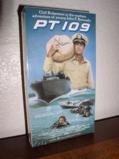  PT 109 starring Cliff Robertson VHS New