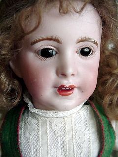  15" French SFBJ 238 Antique Doll Jewel Eyes