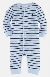 Ralph Lauren Stripe Coveralls (Infant)