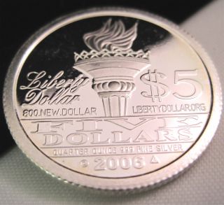 specifications date 2006 face value $ 5 diameter 28 mm