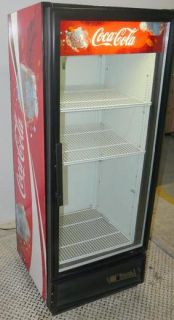 True Coke Refrigerator GDM 12 Retail Display Cooler