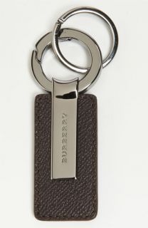 Burberry Leather & Metal Key Chain