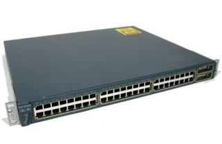 Cisco WS C3550 48 SMI Catalyst 3550 48 Port 10 100Base T L3 Switch