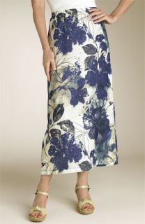 Softwear Print Linen Skirt