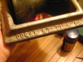 Vintage Railroad Pully from Cogan Train Station, Pennsylvania Pa