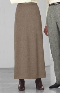  Wool Flannel Long Skirt