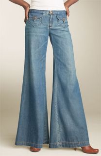 Goldsign Wide Leg Rigid Jeans