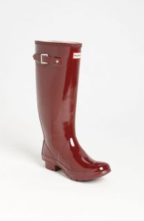 Hunter HuntressGloss Boot (Wide Calf) (Women)