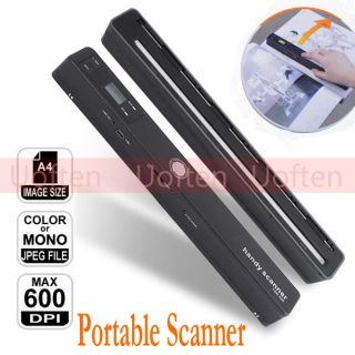  Handyscan Documents Book Photo Cordless A4 Color Scanner USB