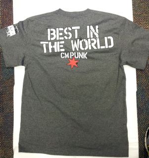 Cm Punk Best in The World Authentic Wear Shirt