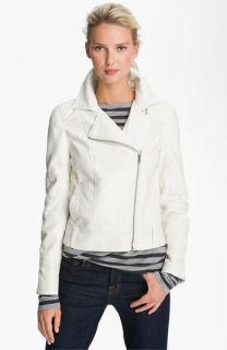 KUT from the Kloth Asymmetrical Zip Faux Leather Jacket