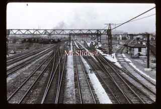  Slide NYC New York Central West End of Collinwood Yard in 1929