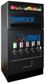  Mechanical Snack Soda Combo Vending Machine w 1 yr Warranty