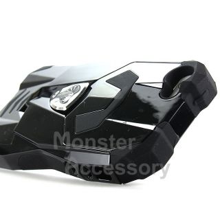 Black Cobra Double Layer Hybrid Gel Case Cover for Apple iPhone 5 5th