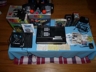 Colecovision w 18 Games Accessories Tested and Working