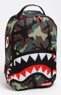 Sprayground Camo Shark Backpack (Big Boys)