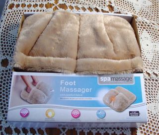 Treat your feet with these spamassage comfy battery powered massage