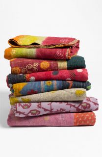 Kantha Hand Crafted Throw