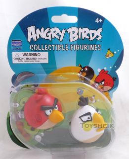 Angry Birds Figurines Red White Commonwealth 10514
