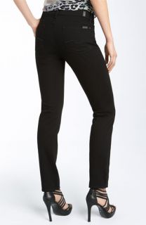 7 For All Mankind® Roxanne   High Rise Skinny Stretch Jeans (Noir Wash)
