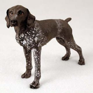 German Shorthair Pointer Hand Painted Collectible Dog Figurine