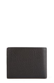 Bosca ID Flap Bifold Leather Wallet