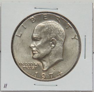  1974 D Eisenhower Dollar Coin Ike