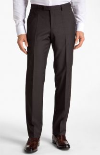 BOSS Black James Check Flat Front Trousers
