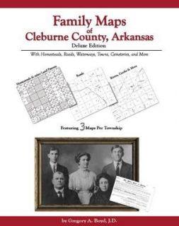 Genealogy Family Maps Cleburne County Arkansas
