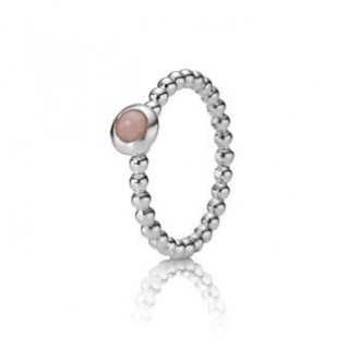 Authentic Pandora My Desire Pink Opal Ring