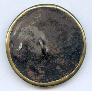 Schuyler Colfax Vice President for Ulysses S. Grant Ferrotype Button w