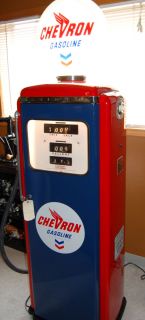  National 305 Gas Pump Vintage Restored