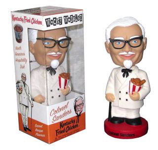 Colonel Sanders KFC Fried Chicken Funko Bobblehead MIB