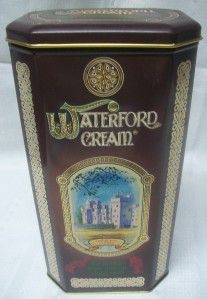 large waterford irish cream collectible liqueur tin
