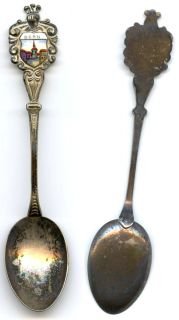 Vintage Bern Collector Souvenir Spoon 800 Silver