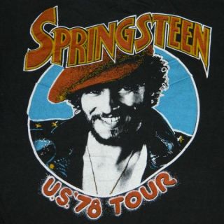 1978 Bruce Springsteen Vtg U s Tour T Shirt Concert 70s