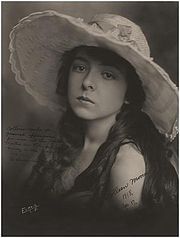 Portrait of Colleen Moore by Los Angeles photographer Evans