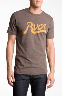 RVCA Field Graphic Crewneck T Shirt