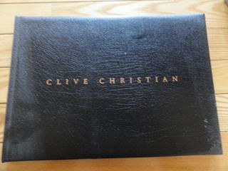 Clive Christian Furniture Catalogue