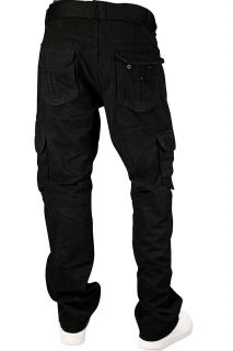 Jordan Craig Utility Cargo Pants Slim Fit Black.Size:38 x 32
